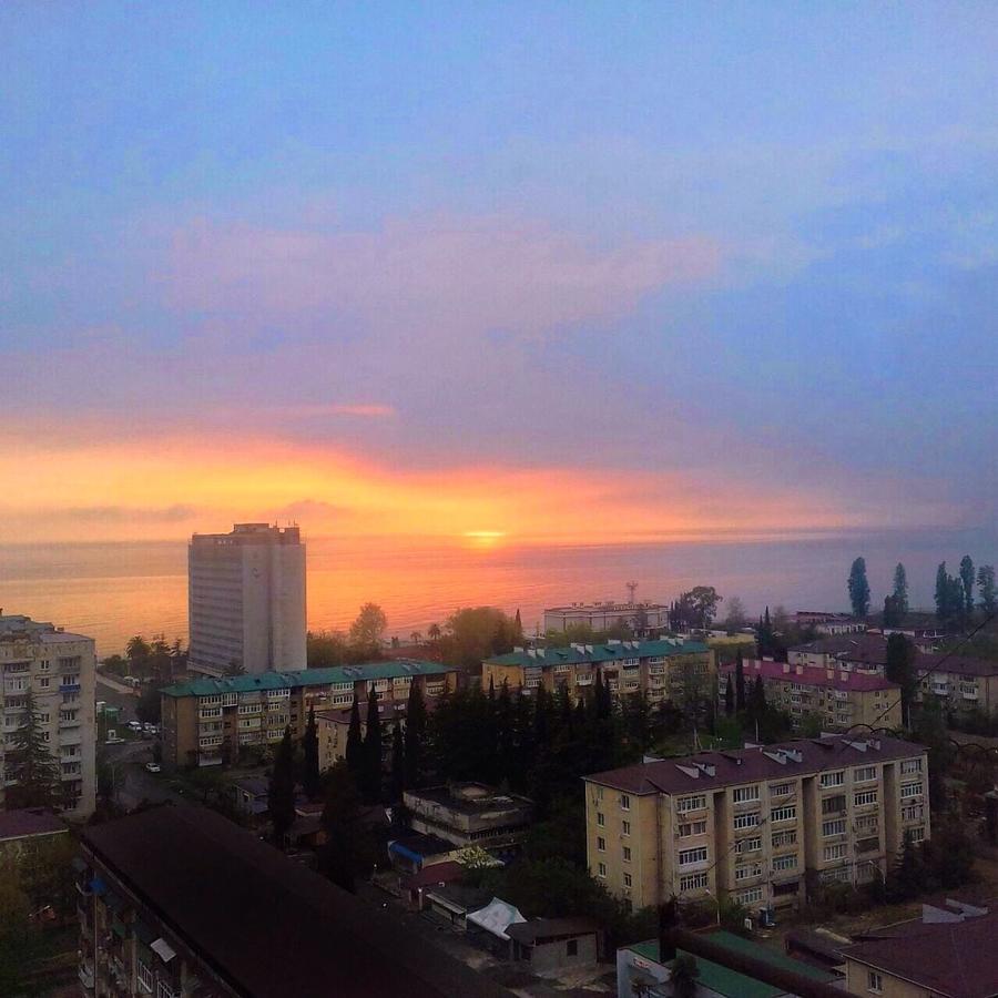 Гагринское Гнездышко Gagra Buitenkant foto
